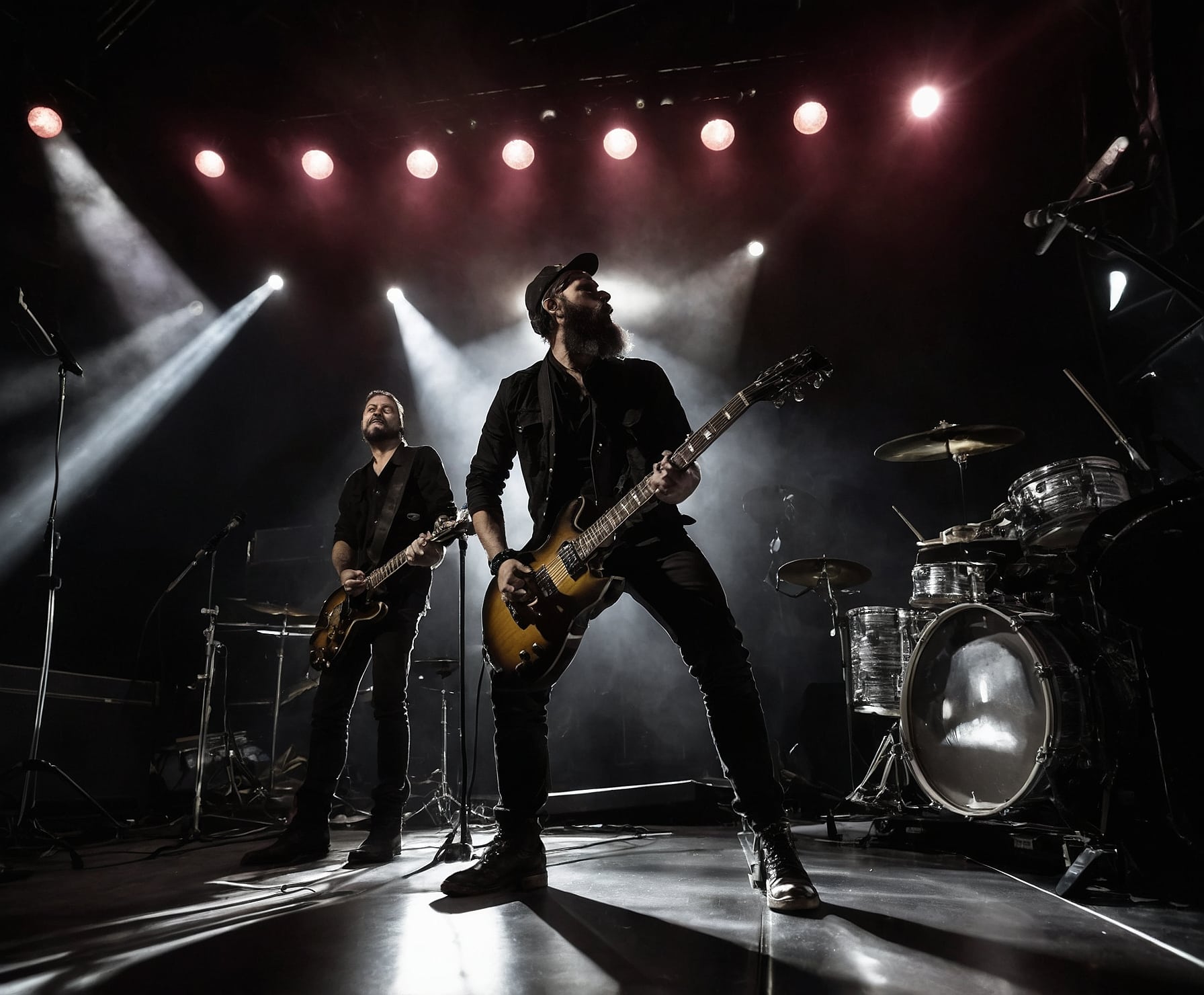 Producción épica de rock metálico profesional